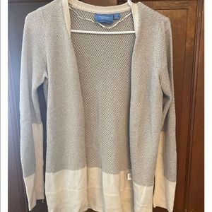 Simply Vera Wang open Front Cardigan